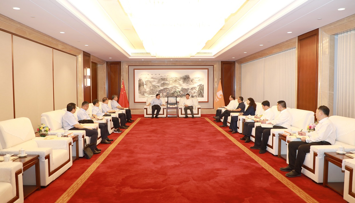 山东pp电子集团与华鲁集团举行事情谈判